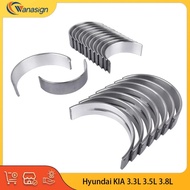 STD Engine Main Rod Bearings Kit for Hyundai KIA 3.3 3.5 3.8 L V6 24V DOHC GAS G6DA G6DB G6DC G6DH G
