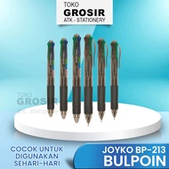 (LIVE) [PCS] JOYKO BP-213 QUACO 4 COLOR BALL PEN PEN/ PEN/ BALL PEN/ (0.7MM) 2