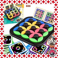 Educational toy for brain training with 4 levels and 180 questions. A game to move pieces and comple