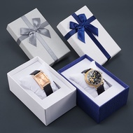 Jewellry Accessories Gift Package Cardboard Packaging Ribbon Bowtie Case Wrap Box Paper Watch Boxes