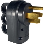 50 Amp RV Plug, NEMA 14-50P 125/250 Volt Heavy Duty Replacement Male Plug with Ergonomic Handles for