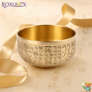 ROXULZX Chinese Fortune Bowl, Copper Decorative Brass Feng Shui Brass Bowl, Decorative Bowls Hundred