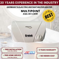 AQA-30 Gratek Multipoint Electric Instant Water Heater 3.5kW