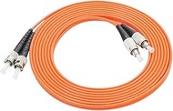 HAIZHI Fibre Optic Patch Cable FC-ST Duplex 1-10M 50/125um 62.5/125um 10 Pieces (7m 62.5-125um)