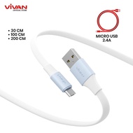 VIVAN Kabel Android Micro USB SM II (30/100/200CM) 2.4A