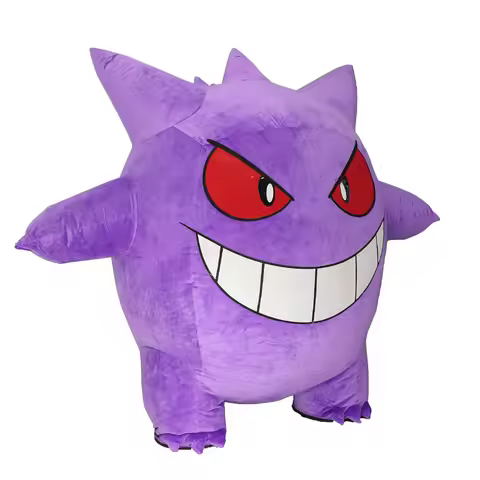 2M Purple Spike Inflatable Costume Mascot Parade Adult Character Cosplay Birthday Halloween Party Ev