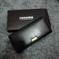 READY STOCK 100% AUTHENTIC RENOMA WALLET FOR MEN OR WOMEN LONG WALLET LEATHER 100％正宗的雷诺玛钱包，男士或女士长款钱包