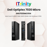 Dell PC OptiPlex Micro 7020 SNS7020MC054 i5 เดลล์ คอมพิวเตอร์ตั้งโต๊ะ ไมโคร 7020 รับประกัน 3 ปี On-S
