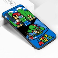 For Samsung Galaxy A6 A7 A8 Plus A9 2018 A8 A9 Star A9S A530 A730 A750 Cartoon Mario Pattern Phone Casing Soft Silicone Shockproof Frosted TPU Case Cover