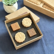 吃不胖的月餅 - 造型木質磁鐵、收納盒 -【中秋禮盒】