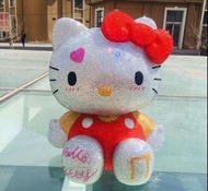 40特大 Hello Kitty 閃鑽錢罌