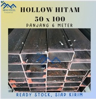 Besi HOLLOW HITAM 50x100 tebal 1,2mm full panjang 6 M