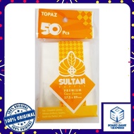 Sultan Sleeve - Topaz - 57.5 x 89 - Premium Sleeves - 50pcs