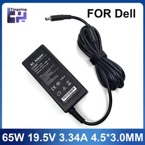 19.5V 3.34A 65W 4.5*3.0mm Laptop Charger Adapter For Dell Inspiron 15 3551 3552 3558 5551 5552 5555 
