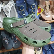 รองเท้าหัวโต พร้อมส่งในไทย Crocs Yunko Clog งาน Outlet แท้สำหรับผู้ชาย M7-M11 รองเท้าหุ้มหนัง