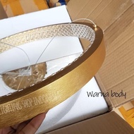 Lampu Gantung Gold Ring 40Cm+60Cm+80Cm Dan Kop 3L 1Paket Ruang Tamu