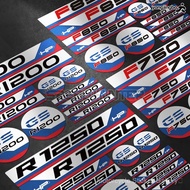 Ready Stock F750 F800 F850GS ADV R1200GS 1250GS Water Bird Reflective Car Sticker Side Box Sticker 2
