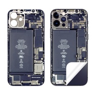 Creative Camouflage Motherboard Decal Skin Disassemble Mobile Phone Soft Back Film Sticker for iPhone 15 Pro Max 14 13 12 11 Pro XS Max Mini X XR SE 2020 8 7 6 6s Plus