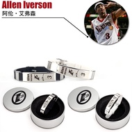 Allen Iverson Adjustable Bracelet Wristband Basketball Star Iverson Couple Bracelet Souvenir Periphe