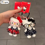 Cute Glasses Hllo Kitty Key Chain - Gift for Girls