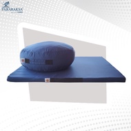 Pararaksa ชุดเบาะรองนั่งสมาธิสำหรับคนน้ำหนักเยอะ/ฝึกหนัก รุ่น Circle + Standard-L เบาะรองนั่งแก้ปวดห