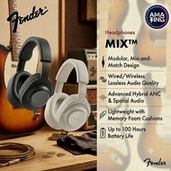 FENDER AUDIO MIX  主動式降噪頭戴藍牙耳機   黑色 black