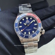 *OFFICIAL ORIENT WARRANTY * Orient Pepsi Divers Sapphire Glass Men's Automatic Divers Watch RA-AC0K03L