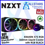 (ALLSTARS : We are Back PROMO) NZXT Kraken X73 RGB 360mm Liquid Cooler with RGB (RL-KRX73-R1) (Warranty 6years with TechDynamic)