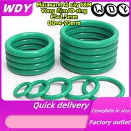 [SMY] O-ring Green O-Ring FKM Sealing Ring CS1.5mm * OD4-70mm