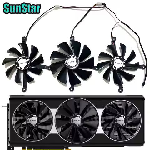 NEW 85MM 95MM CF1010U12S RX 5700 XT THICC GPU Cooling Fan For XFX RX 5600XT 5700XT RX 5700 THICC Gra