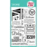 Avery Elle Clear Stamp Set 4"X6" Oh Baby
