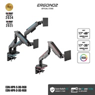 ERGONOZ HYPERION Heavy Duty RGB Monitor Arm Computer Stand Model 49-Inch Screen
