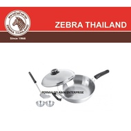泰国斑马牌 Zebra Thailand 32cm 5-Ply Wok With Lid & 2Pcs 9cm Bowl 176234