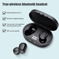 TWS E6S Bluetooth Earphones Wireless Earbuds For Xiaomi Redmi Noise Cancelling Headsets With Microph