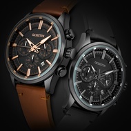 OCHSTIN Men Watch Top Brand Luxury Nylon Strap Military Clock Quartz Casual Sport Leather Watches For Men Chronograph Wristwatch LYUE