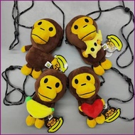 YT2 Baby Milo Japanese Streetwear Cartoon Monkey Crossbody Phone Bag YT2