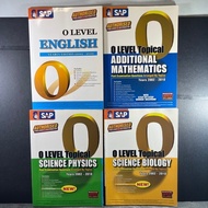 Topical 0 Level Book Physics, Biology, Additional Mathematics, English, 2002-2010, SAP Singapore Asi