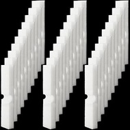 Ziliny 30 Pcs Aquarium Foam Filter Pads 30ppi Replacement White Filter Pads Compatible with Fluval F