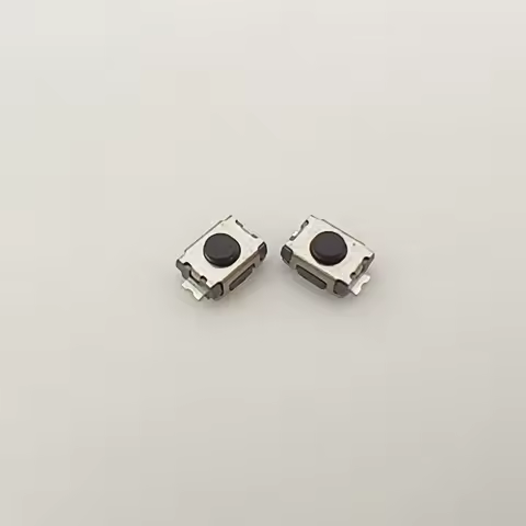 100Pcs 3x4x2mm 2Pin Micro Button Switch Two Foot Feet SMD Patch Tact Vertical Push-Button Switches