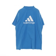 【二手】BALENCIAGAxadidas男士雙面純棉T卹，全新未使用