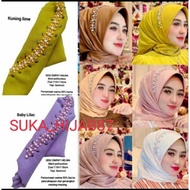 SQUARE SEQUIN BELLABANDO HIJAB PEARLBANDO BELLA SQUERE SEQUIN VEIL
