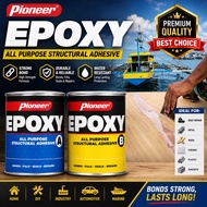 【Ready Stock】PIONEER® All Purpose Epoxy Glue Heavy Duty Waterproof Strong Bond 1/4 Pint (292g) 1/2 P