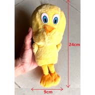 [Preloved] Vintage Looney Tunes Tweety Bird Plush Doll Toy Cute Cartoon kid gift yellow canary bird