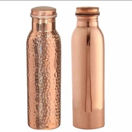 Combo 2 Pure Copper Water Bottle 1 litre 1000 ML -Dr Jal's