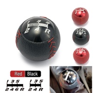 AUTOFAB 6/5 Speed Manual Transmission JDM Style Leather Car Gear Shift Knob M10x1.5 for Honda CRZ Ty