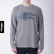 WRANGLER เสื้อยืดแขนยาวผู้ชาย รุ่น WR F425MTLSF22