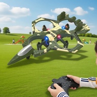 K500 Max RC Fighter Jet Drone Stunt Quadcopter with LED Light, 4-Channel, Hover & High-Altitude Roll