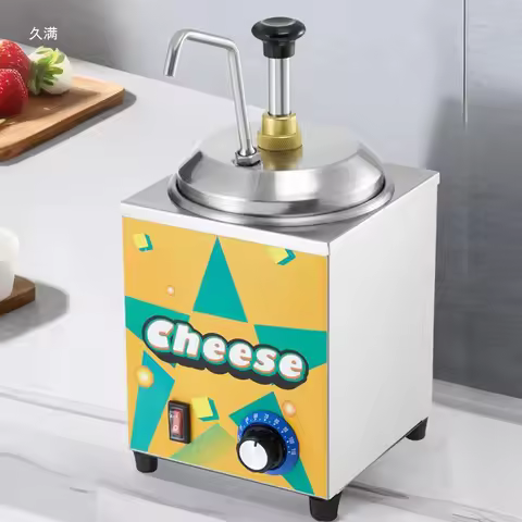 Stainless Steel Cheese Jam Warmer Melting Machine 2.5L Electric Sauce Fruit Jam Pump 600W Hot Chocol