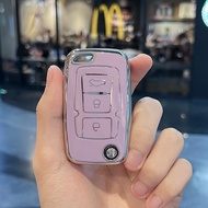 For Geely Emgrand 7 EC7 EC715 EC718 Emgrand 7-RV EC7-RV EC715-RV EC718-RV 3 Buttons TPU Car Remote K