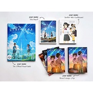 Truyện Your Name. - The Official Visual Guide + Boxset Manga 3 tập + Tiểu thuyết (Chang Book)